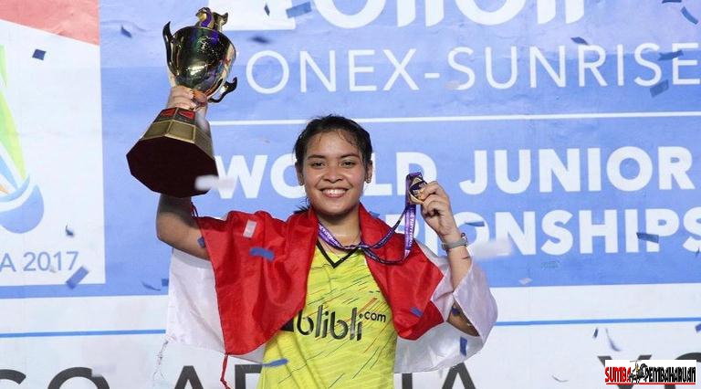 Indonesia Juara Umum Kejuaraan Dunia Junior 2017
