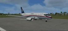 Sukhoi Superjet 100 crash simulation Mount Salak Indonesia, FSX Simulator 
